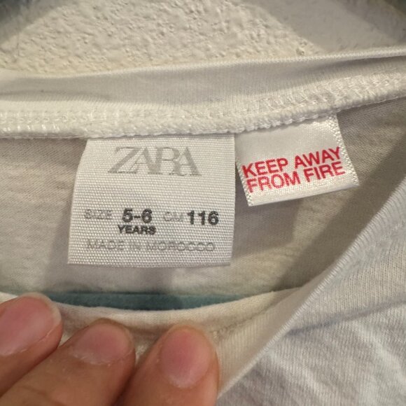 Zara Kids “USA Florida Since 1845” Graphic Tee – Size 5-6 (116 cm) - Picture 4 of 4